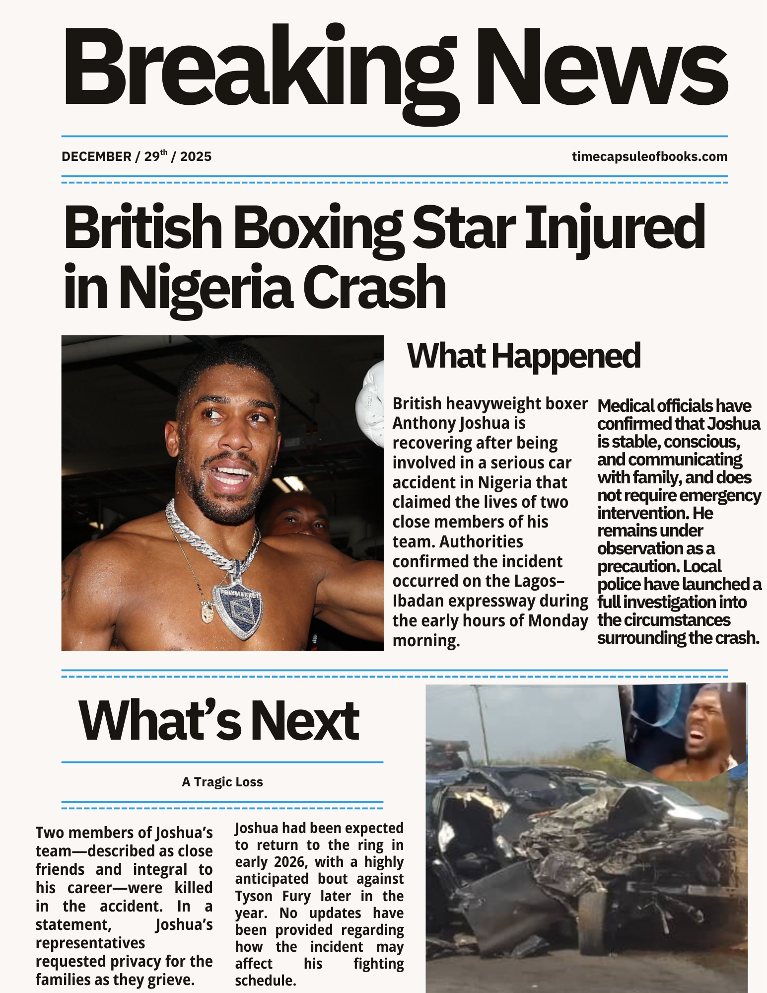 Sample page from the Time Capsule of Books monthly archive